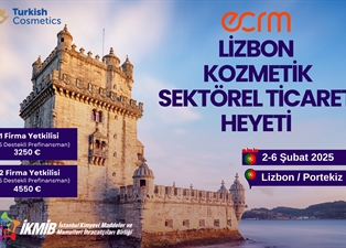 ECRM Lizbon Kozmetik Sektörel Ticaret Heyeti Organizasyonu Hk.