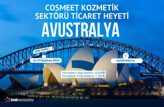 Cosmeet Avustralya Kozmetik Sektörü Ticaret Heyeti