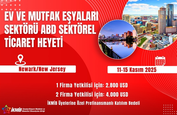 ABD Ev ve Mutfak Eşyaları Sektörel Ticaret Heyeti