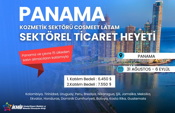 COSMEET LATAM 2025 SEKTÖREL TİCARET HEYETİ