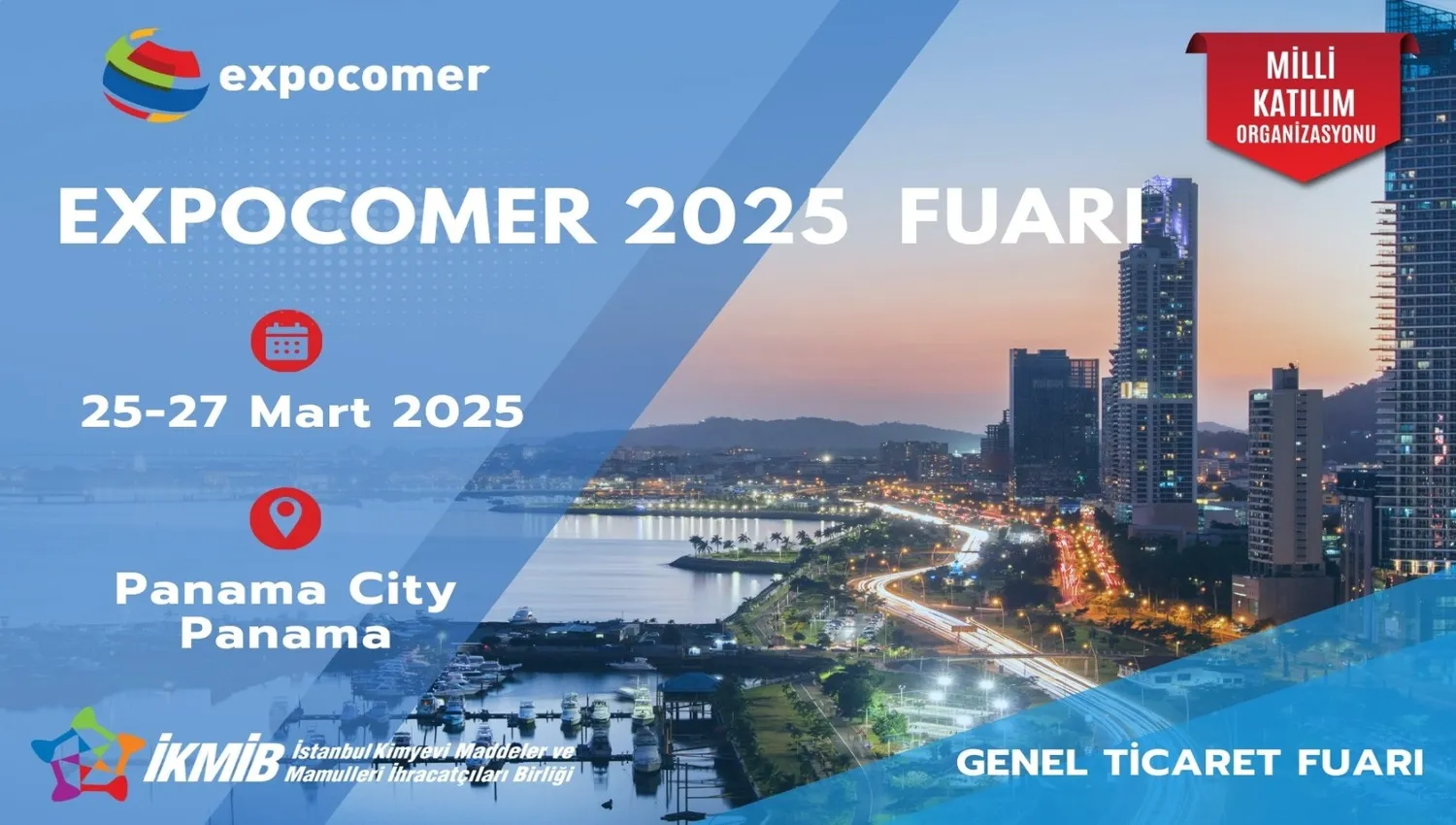 Expocomer 2025 Fuarı Milli Katılım Organizasyonu