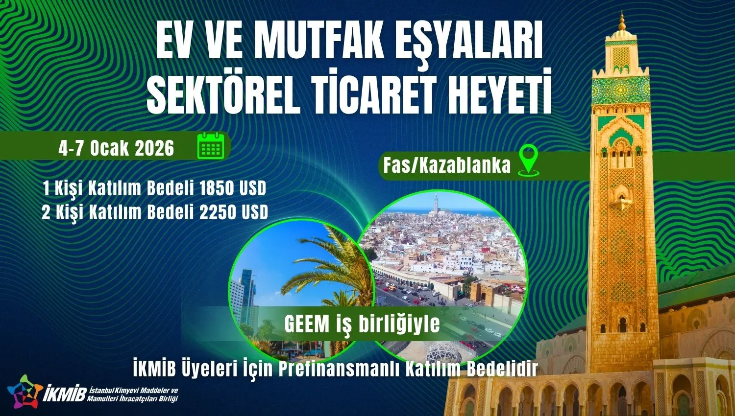 Fas Ev ve Mutfak Eşyaları Sektörel Ticaret Heyeti