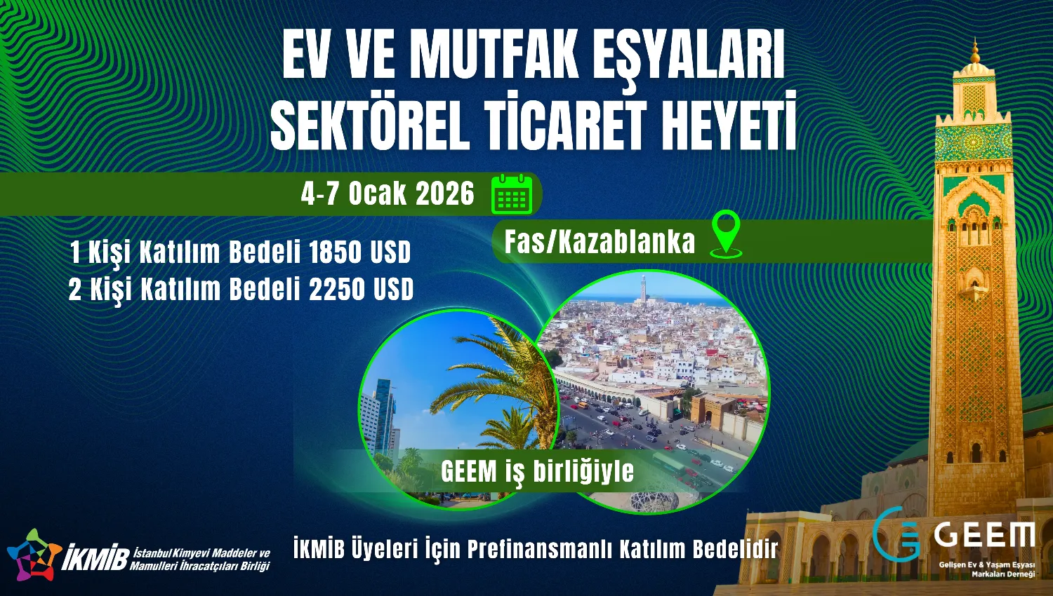 Fas Ev ve Mutfak Eşyaları Sektörel Ticaret Heyeti