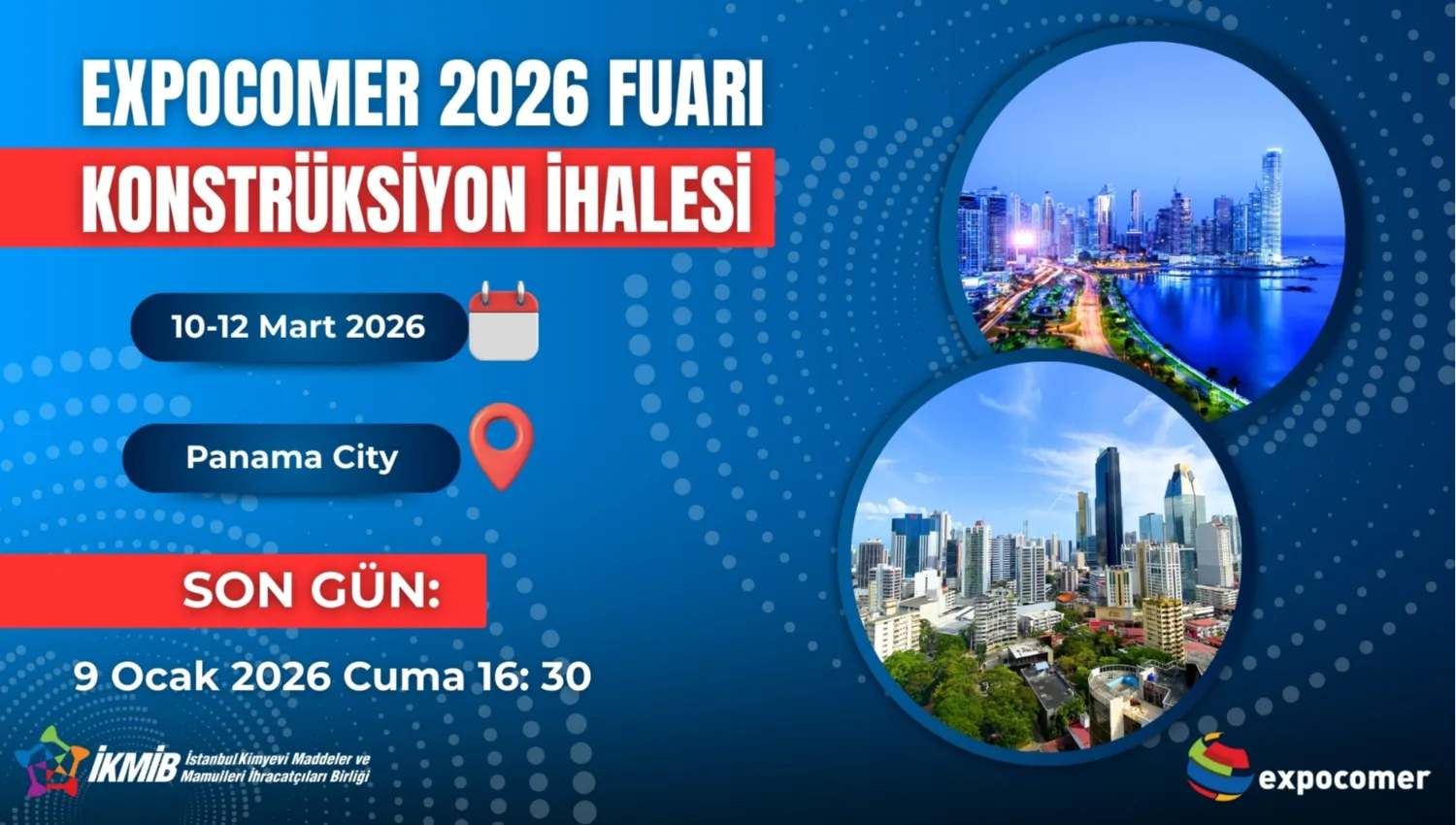 Expocomer 2026 Fuarı Konstrüksiyon İhalesi