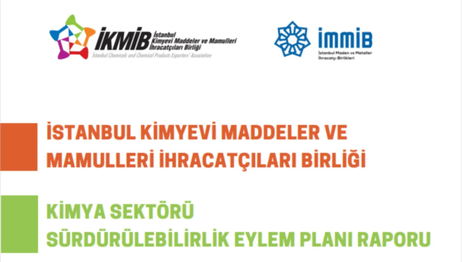 Kimya Sektörü Sürdürülebilirlik Raporu