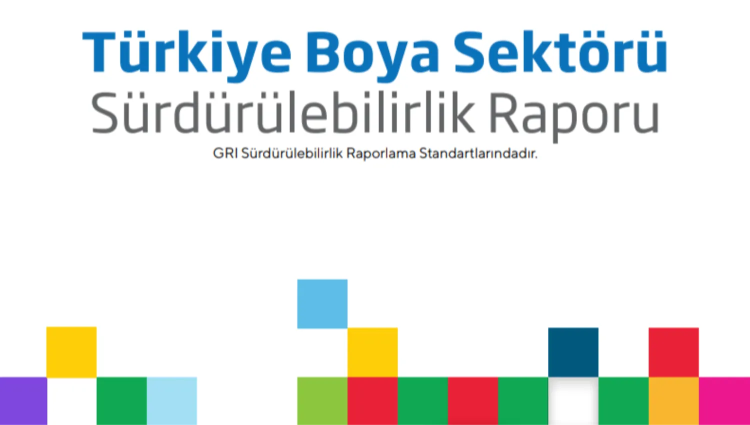 Boya Sektörü Sürdürülebilirlik Raporu