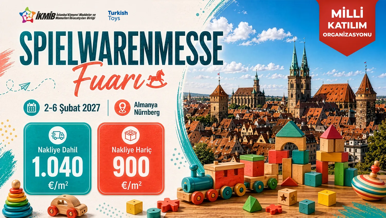 Spielwarenmesse 2027 Fuarı Milli Katılım Organizasyonu